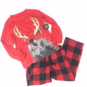 Unisex Kids Joe Boxer Pajama Set Country XS ~ 4/5